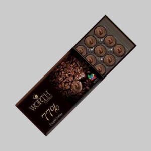 coffee chocolate 77% box