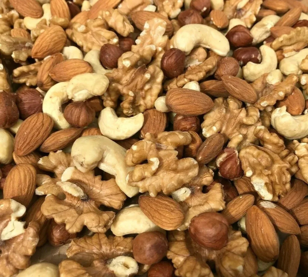 raw vs roasted nuts