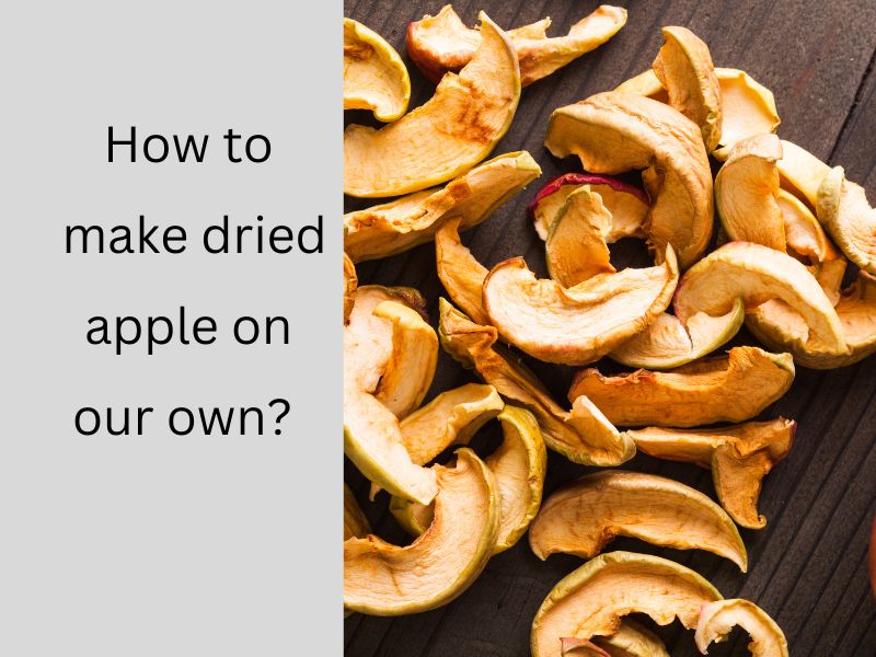 Dried apple recipe